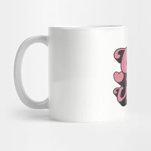 Wine Is My Valentine Funny Valentines Mug